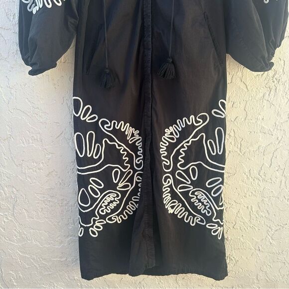 ALEXIS Belia Dress Women XS Maxi Boho Cottagecore Artsy Oversized - Picture 4 of 9